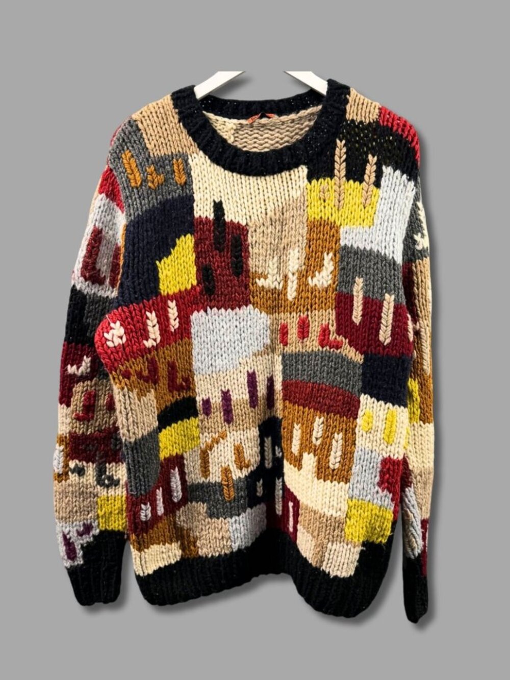 BARENA VENEZIA Multicolor Wool Chunky Knit Sweater